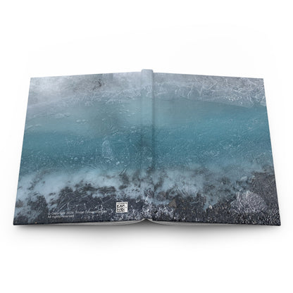 Glacier Ice Hardcover Journal