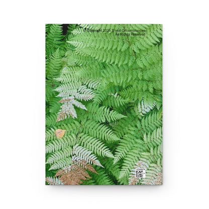 Alaskan Ferns in Autumn Hardcover Journal